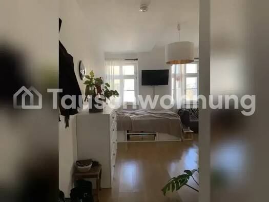 Studio zur Miete Tauschwohnung 360 € 1 Zimmer 29 m² 3. Geschoss Connewitz Leipzig 04277