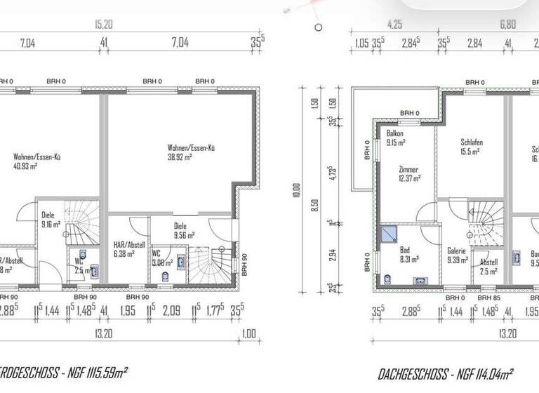 Doppelhaushälfte zum Kauf - Erstbezug 455.000 € 3 Zimmer 108 m² 181 m² Grundstück Misburg-Nord Hannover 30629