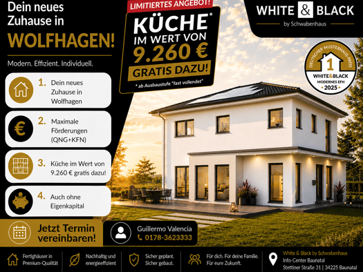 Einfamilienhaus zum Kauf provisionsfrei 198.720 € 3 Zimmer 120 m² 725 m² Grundstück Wolfhagen Wolfhagen 34466