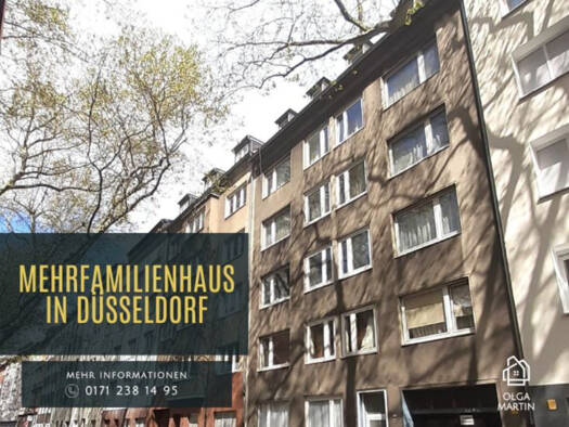 Mehrfamilienhaus zum Kauf 1.500.000 € 19 Zimmer 570 m² 570 m² Grundstück Oberbilk Düsseldorf 40227