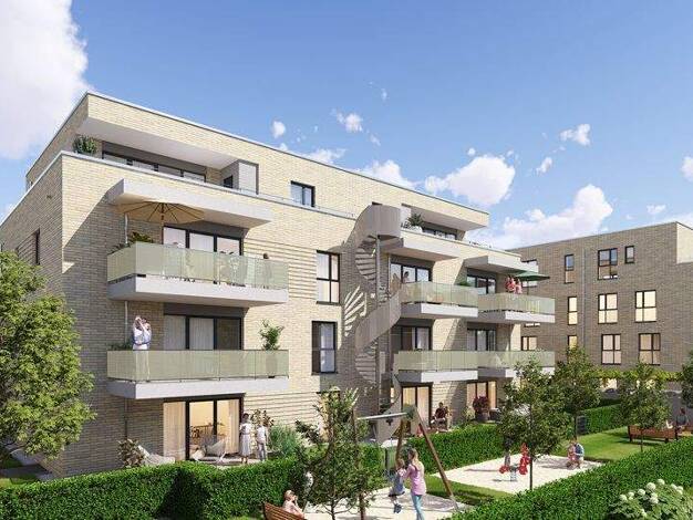 Wohnung zum Kauf - Neubau 539.100 € 3 Zimmer 85 m² Lindenstraße 13 Monheim 40789