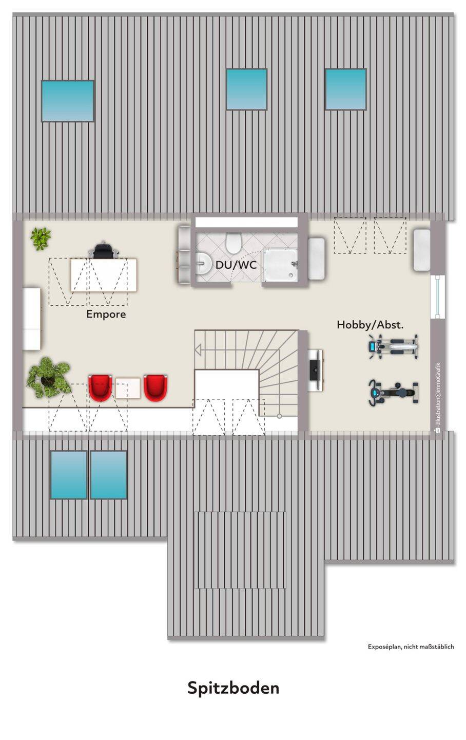 Immobilie in Salz - Galeriewohnung in 97616 Bad Neustadt/ Salz - Bild 2