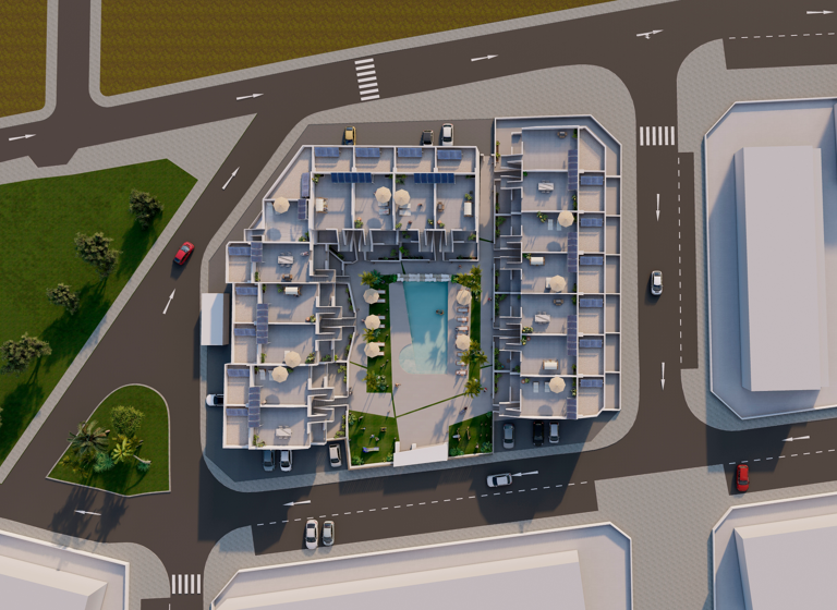 Penthouse zum Kauf - Erstbezug provisionsfrei 219.000 € 4 Zimmer 80 m² 2. Geschoss Roldán 30709