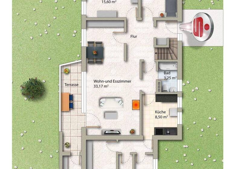 Bungalow zum Kauf 175.000 € 3 Zimmer 84 m² 875 m² Grundstück Wetschen 49453