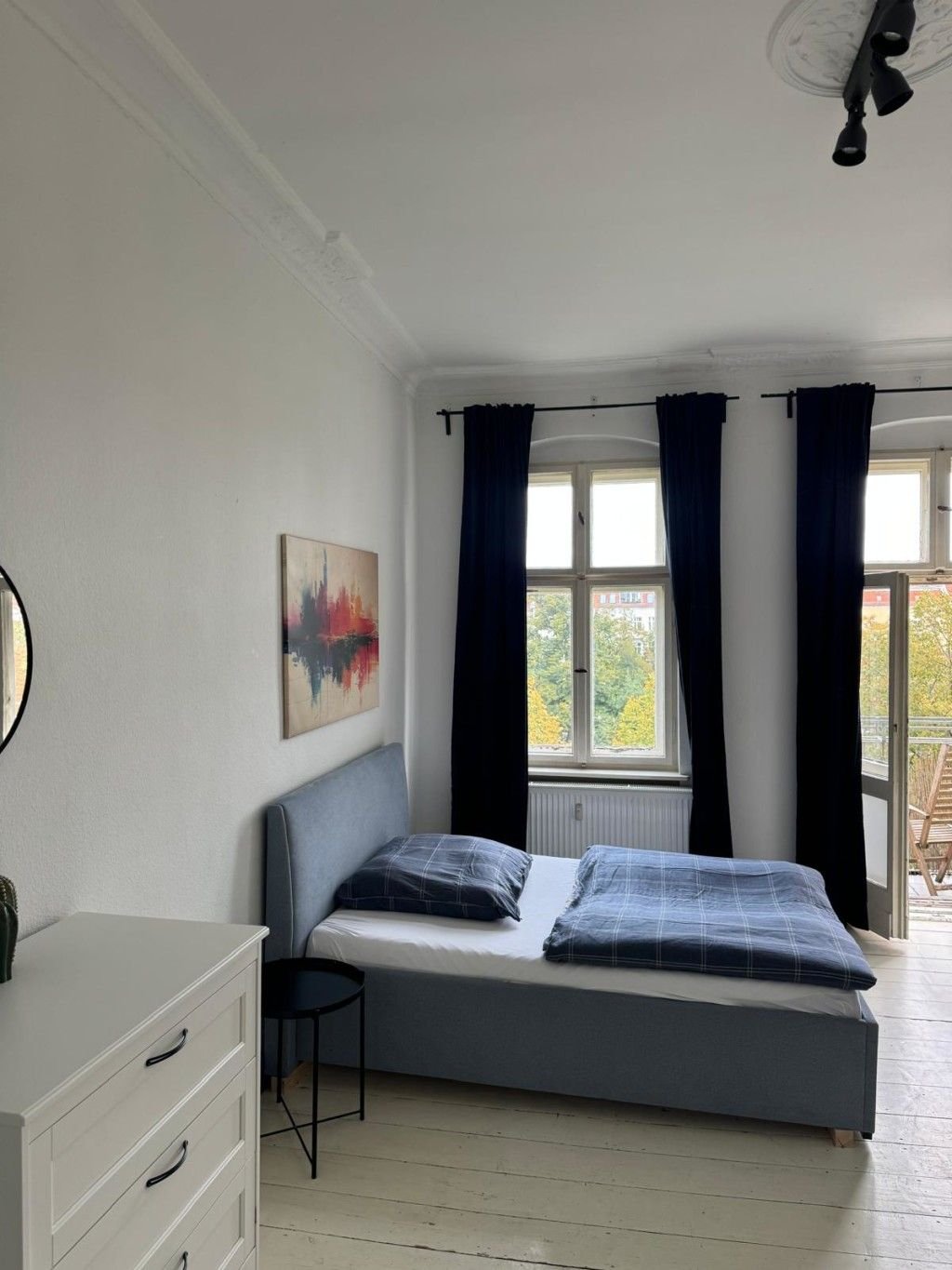 Wohnung zur Miete Wohnen auf Zeit 4.400 € 4 Zimmer 120 m²<br/>Wohnfläche ab sofort<br/>Verfügbarkeit Krossener Straße Friedrichshain Berlin 10245