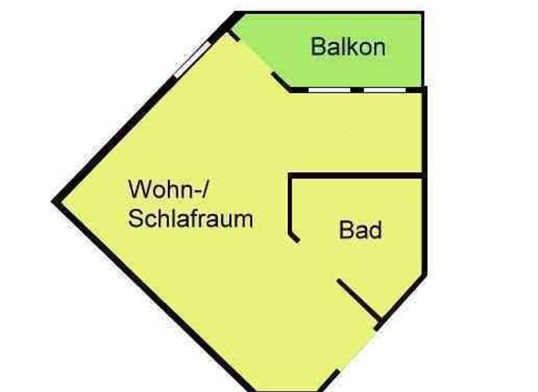 Studio zum Kauf als Kapitalanlage geeignet 29.500 € 1 Zimmer 42,1 m² Rohrlachstraße Friesenheim/Nord Ludwigshafen am Rhein 67063