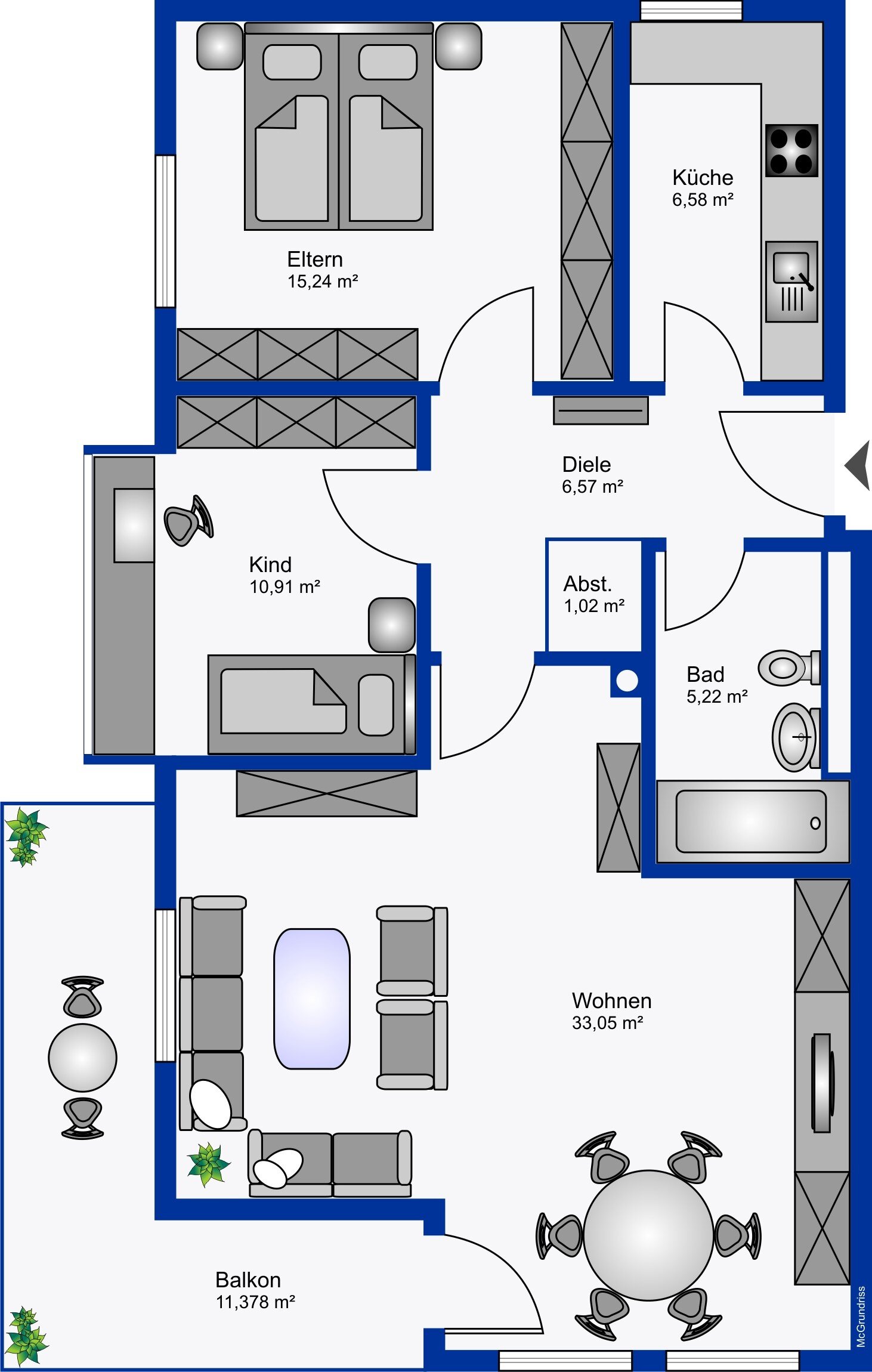 Wohnung zum Kauf 570.000 € 3 Zimmer 82 m²<br/>Wohnfläche 1.<br/>Geschoss Deisenhofen Oberhaching 82041