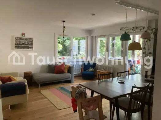 Wohnung zur Miete Tauschwohnung 1.100 € 3 Zimmer 91 m² 1. Geschoss Wiehre Freiburg im Breisgau 79100