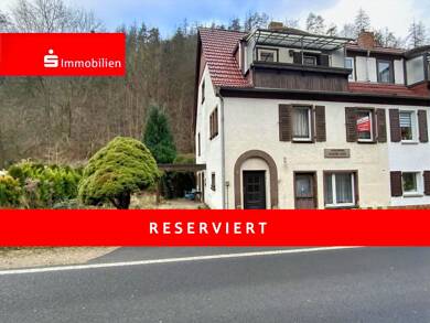 Doppelhaushälfte zum Kauf 55.000 € 5 Zimmer 110 m² 228 m² Grundstück Leutenberg Leutenberg 07338