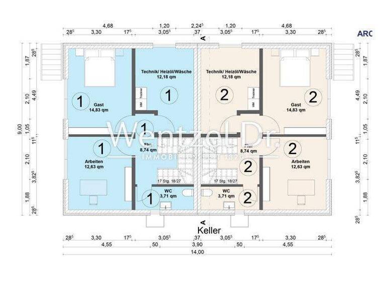 Grundstück zum Kauf 520.000 € 798 m² Grundstück Bramfeld Hamburg Bramfeld 22175
