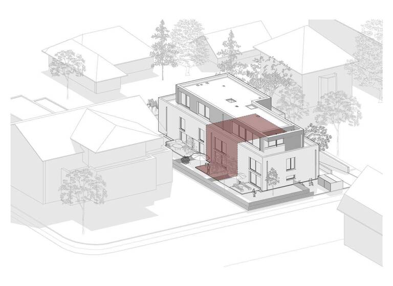 Reihenmittelhaus zur Miete - Erstbezug 4.769 € 4 Zimmer 158,3 m² 200 m² Grundstück frei ab sofort Thalk.Obersendl.-Forsten-Fürstenr.-Solln München 81475