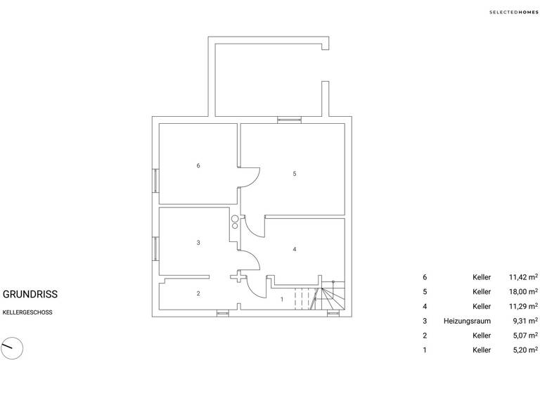 Haus zum Kauf 1.200.000 € 5,5 Zimmer 197,5 m² 340 m² Grundstück Uhlenhorst Hamburg 22085