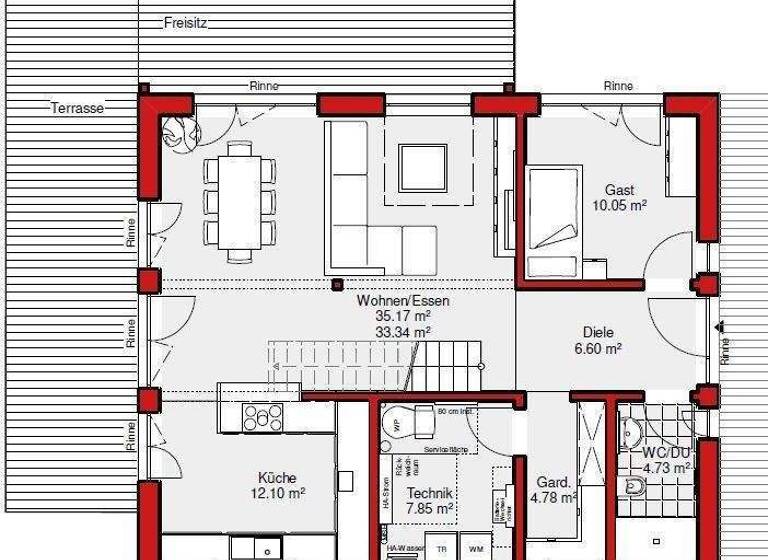 Einfamilienhaus zum Kauf 518.700 € 5 Zimmer 150 m² 386 m² Grundstück Berg (Pfalz) 76768
