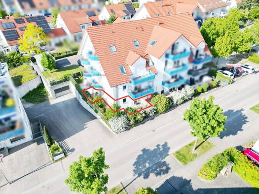 Wohnung zum Kauf 280.000 € 2 Zimmer 62 m² EG Pfuhl Neu-Ulm / Pfuhl 89233