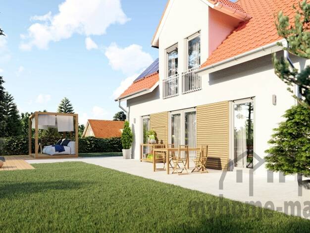 Einfamilienhaus zum Kauf provisionsfrei 439.000 € 5 Zimmer 135 m² 678 m² Grundstück Flachslanden Flachslanden 91604