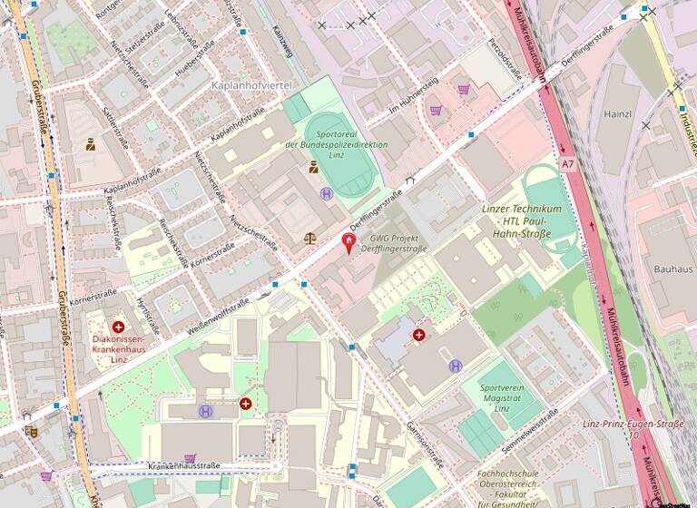 Wohnung zur Miete 696 € 2 Zimmer 47,6 m² Linz 4020