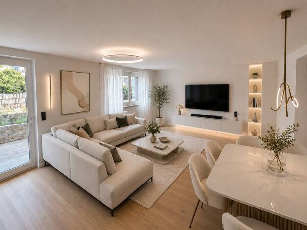 Terrassenwohnung zum Kauf provisionsfrei 371.000 € 3 Zimmer 72,4 m² Möhrendorf Möhrendorf 91096