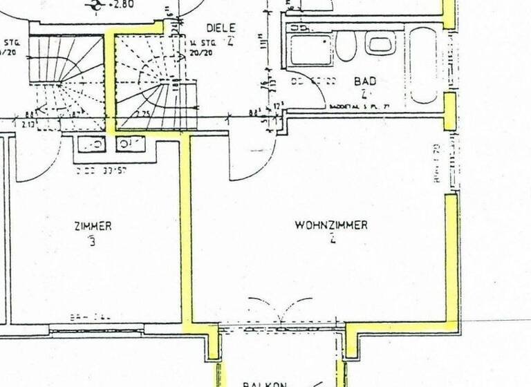 Wohnung zur Miete 556 € 3 Zimmer 80 m² Kötschlitz Leuna 06237