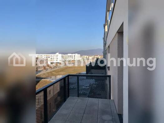 Wohnung zur Miete Tauschwohnung 800 € 2 Zimmer 60 m² 4. Geschoss Bahnstadt Heidelberg 69115