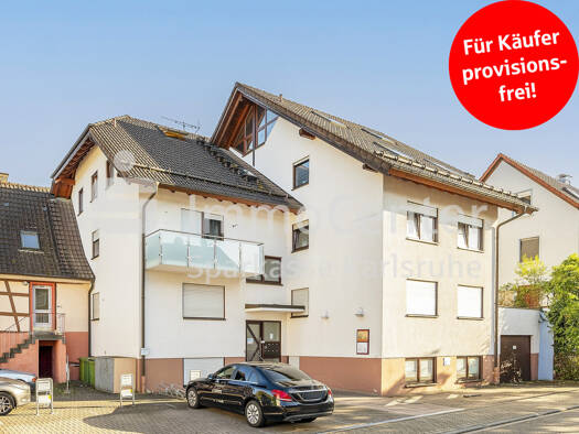 Wohnung zum Kauf provisionsfrei 140.000 € 2,5 Zimmer 39,1 m² Dachgeschoss Spielberg Karlsbad / Spielberg 76307