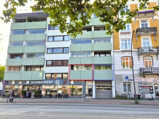Wohnung zum Kauf provisionsfrei 498.000 € 4 Zimmer 87 m² 1. Geschoss Hohenfelde Hamburg 22087