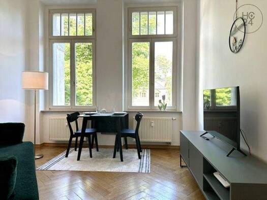 Wohnung zur Miete Wohnen auf Zeit 1.190 € 2 Zimmer 50 m² frei ab sofort Zentrum-Ost Leipzig (Deutschland) 04103