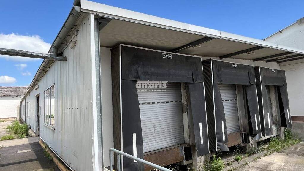 Lagerhalle zur Miete 2.240 m² Lagerfläche teilbar ab 2.240 m² Wandersleben Drei Gleichen 99869