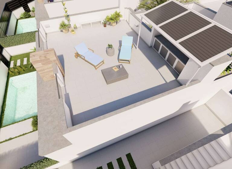 Einfamilienhaus zum Kauf - Erstbezug provisionsfrei 263.500 € 3 Zimmer 75 m² 174 m² Grundstück Roldán 30709