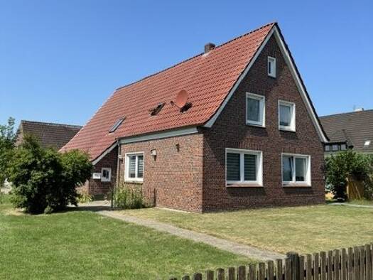 Doppelhaushälfte zur Miete 430 € 2 Zimmer 67 m² 300 m² Grundstück Westrhauderfehn Rhauderfehn 26817
