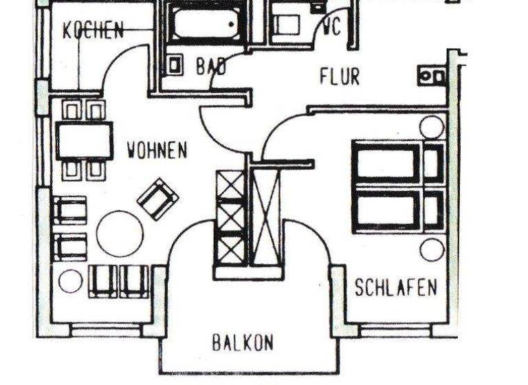 Wohnung zum Kauf 51.000 € 2 Zimmer 53 m² 1. Geschoss Obere Straße 10c Reinholdshain 08371