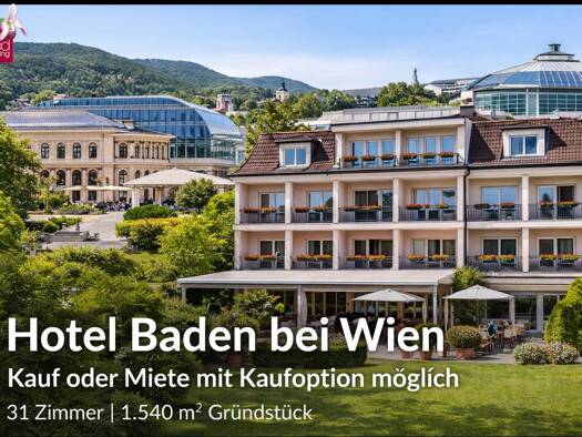 Hotel zum Kauf 2.100 € 31 Zimmer 1.540 m² Grundstück Baden 2500