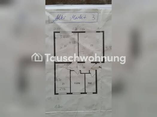 Wohnung zur Miete Tauschwohnung 400 € 2,5 Zimmer 59 m² EG Nördliche Innenstadt Potsdam 14467