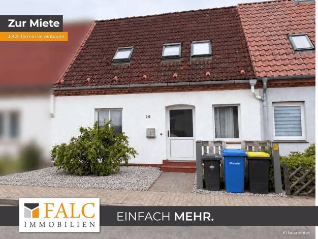 Reihenmittelhaus zur Miete 1.050 € 3 Zimmer 93 m² 386 m² Grundstück frei ab 01.01.2027 Brüsewitz Brüsewitz 19071