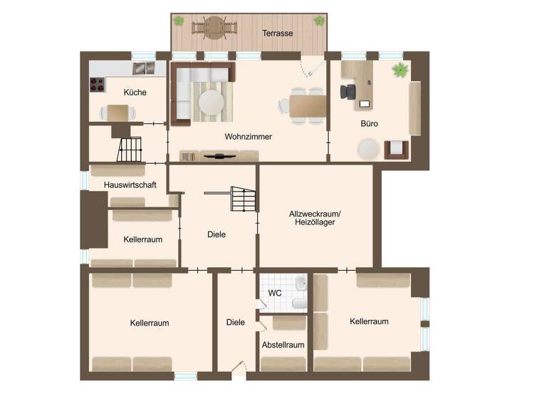 Mehrfamilienhaus zum Kauf 695.000 € 10 Zimmer 359 m² 1.041 m² Grundstück Sinzig 53489