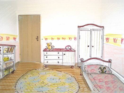 Wohnung zur Miete 290 € 3 Zimmer 55,1 m² 3. Geschoss Robert-Koch-Str. 3 Oststadt Neubrandenburg 17036
