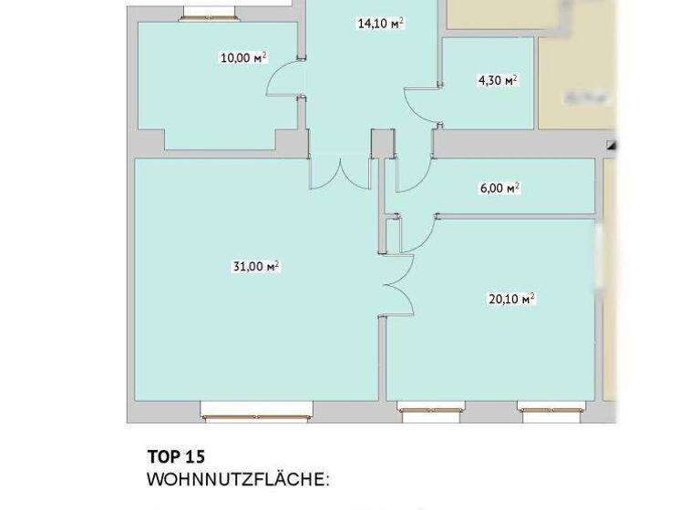 Wohnung zum Kauf 494.000 € 3 Zimmer 88 m² 2. Geschoss Steingasse 2A Wien 1030