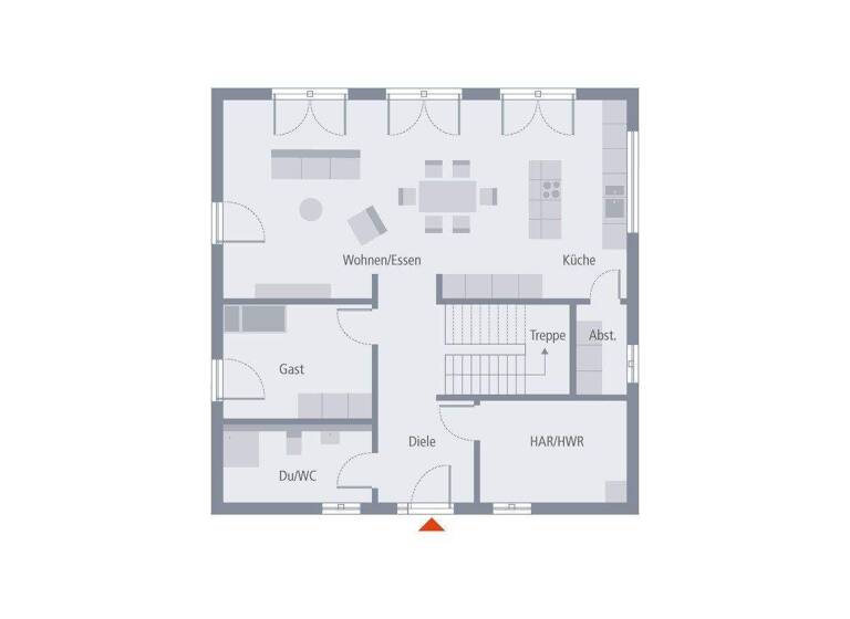 Einfamilienhaus zum Kauf 474.400 € 6 Zimmer 188 m² 635 m² Grundstück Speicher 54662