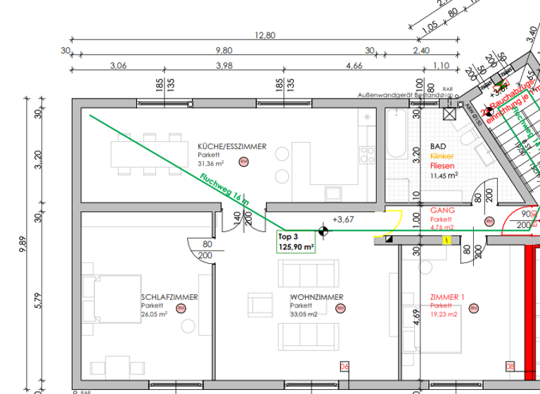 Studio zum Kauf 349.000 € 4 Zimmer 125,9 m² 1. Geschoss Wiener Neustadt 2700