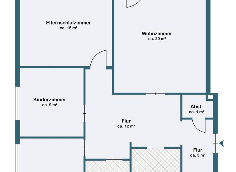 Wohnung zum Kauf 210.000 € 3,5 Zimmer 89,4 m² 1. Geschoss Neugraben-Fischbek Hamburg 21149