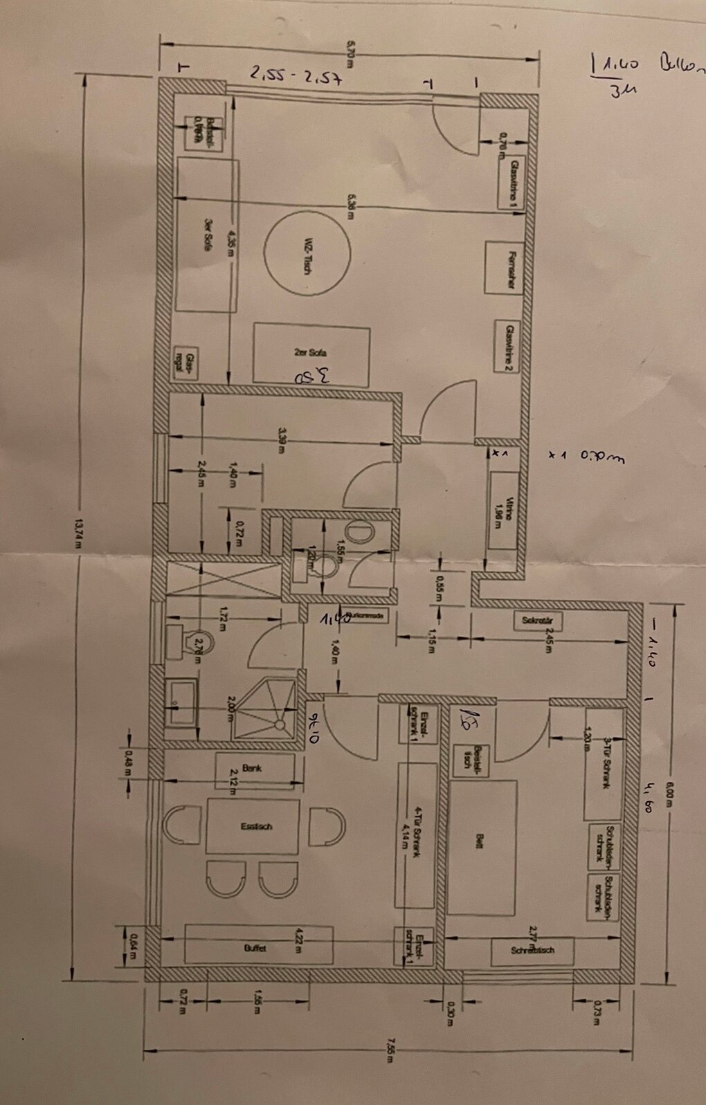 Wohnung zur Miete 1.230 € 3 Zimmer 85 m²<br/>Wohnfläche EG<br/>Geschoss ab sofort<br/>Verfügbarkeit Werden Essen 45239