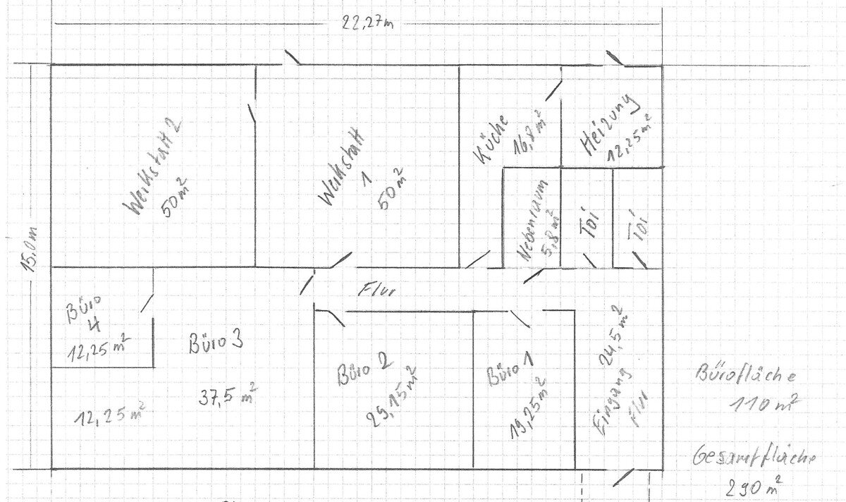 Bürofläche zur Miete 2.100 € 5 Zimmer 110 m²<br/>Bürofläche Marli / Brandenbaum Lübeck 23566