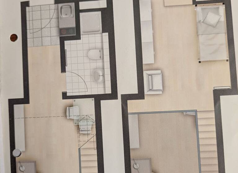 Wohnung zur Miete 690 € 2 Zimmer 35 m² Geschoss 3/4 frei ab sofort Innenstadt Regensburg 93047