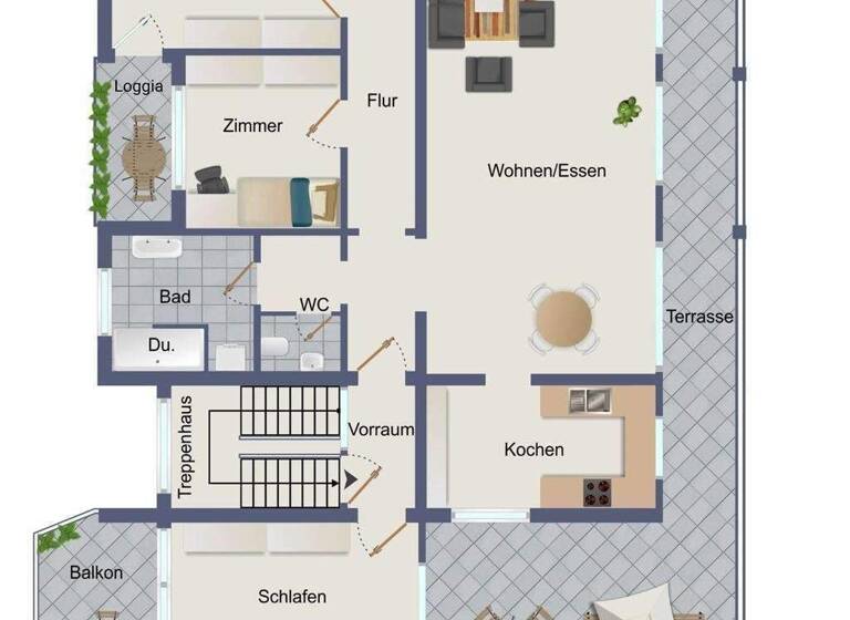 Penthouse zum Kauf 249.000 € 4 Zimmer 135 m² 4. Geschoss Truchtelfingen Albstadt 72461
