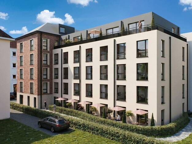 Studio zum Kauf - Neubau provisionsfrei als Kapitalanlage geeignet 243.415 € 1 Zimmer 24,6 m² Martin-Richter-Straße 17 Rennweg Altstadt und engere Innenstadt 90489