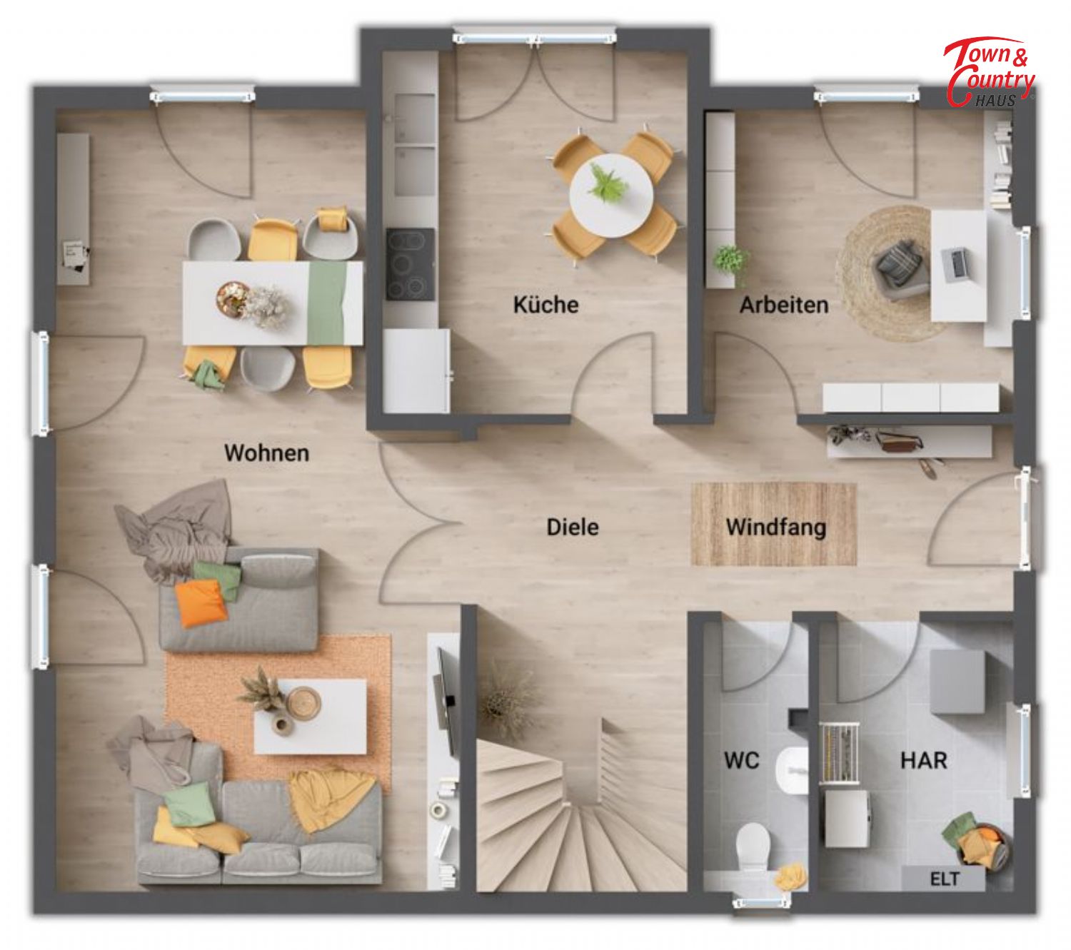 Einfamilienhaus zum Kauf provisionsfrei 446.100 € 6 Zimmer 150,6 m²<br/>Wohnfläche 885 m²<br/>Grundstück Dörphof 24398