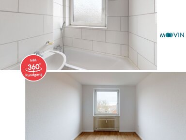 Apartment zur Miete 410 € 3 Zimmer 62,4 m² 3. Geschoss frei ab sofort Wilhelm-Hauff-Straße 6 Barenburg Emden 26721