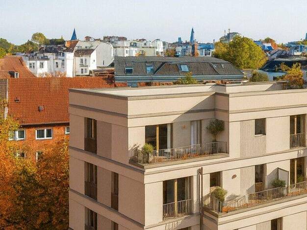 Wohnung zum Kauf - Neubau 875.000 € 2,5 Zimmer 74 m² 3. Geschoss Bellealliancestraße 65-67 Eimsbüttel Hamburg / Eimsbüttel 20259