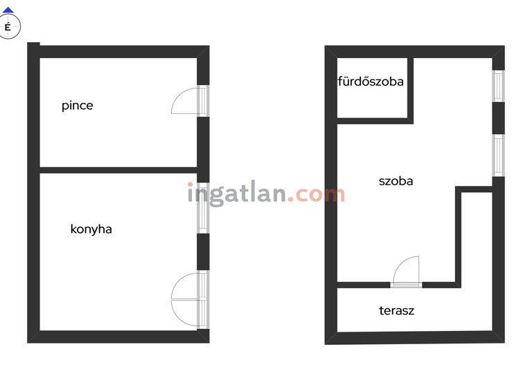 Haus zum Kauf provisionsfrei 57.000 € 1 Zimmer 33 m² 1.502 m² Grundstück Marcali