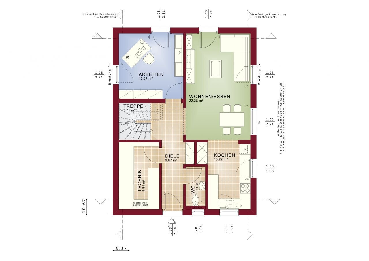 Einfamilienhaus zum Kauf provisionsfrei 807.863 € 5 Zimmer 142,1 m²<br/>Wohnfläche 1.475 m²<br/>Grundstück Weiskirchen Weiskirchen 66709