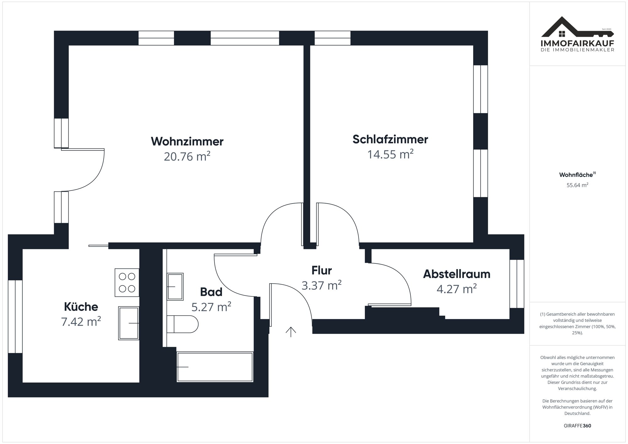 Wohnung zum Kauf 118.000 € 2,5 Zimmer 59,3 m²<br/>Wohnfläche Barleben Barleben 39179